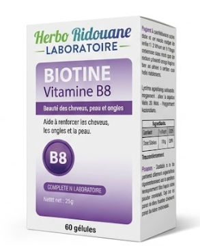 Complément Alimentaire Biotine (Vitamine B8)