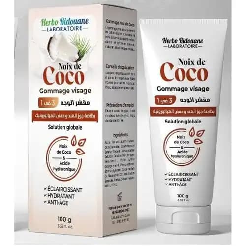 Gommage Visage Noix de Coco 
